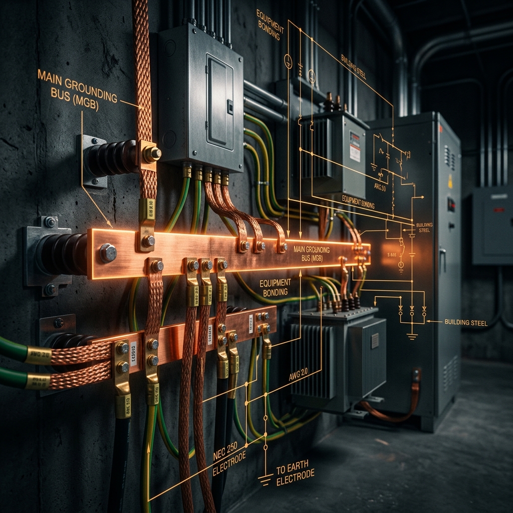 Grounding vs Bonding CEC