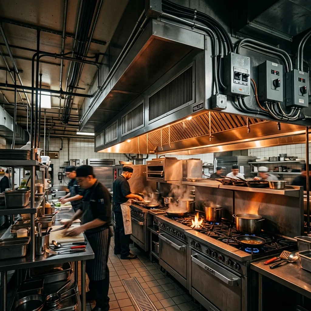 Restaurant Kitchen Electrical Design